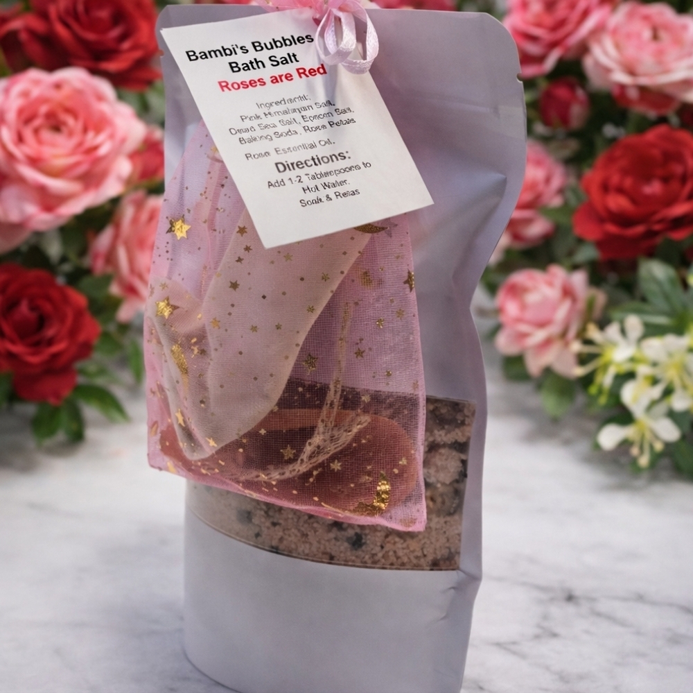 ❤️Bambi's Bubbles Collection Assorted Bath Salt 12oz Total Ornament - Picture 5 of 9